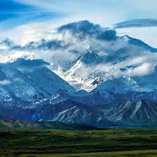 Tall Snowy mountain tops